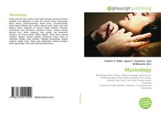Bookcover of Musicology