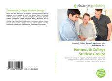 Capa do livro de Dartmouth College Student Groups 