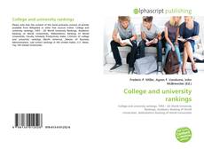 Обложка College and university rankings