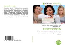 Обложка Durham University