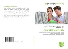 Обложка Princeton University