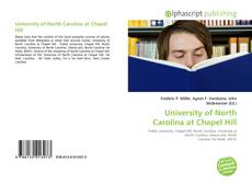Обложка University of North Carolina at Chapel Hill