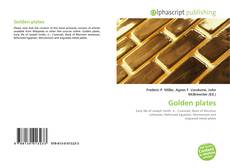 Обложка Golden plates
