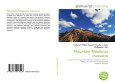 Обложка Mountain Meadows massacre