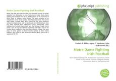 Обложка Notre Dame Fighting Irish Football