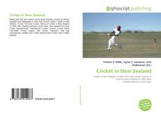Обложка Cricket in New Zealand
