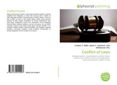 Bookcover of Conflict of Laws