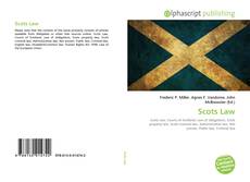 Capa do livro de Scots Law 