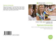 Capa do livro de Ryerson University 