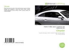 Capa do livro de Chrysler 