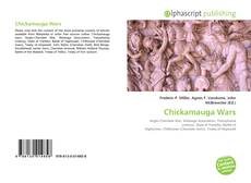 Capa do livro de Chickamauga Wars 