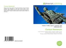 Capa do livro de Cursus Honorum 