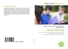 Bookcover of McGill University