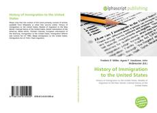 Bookcover of History of Immigration to the United States