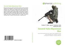 Borítókép a  Second Italo-Abyssinian War - hoz