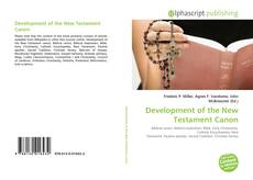 Bookcover of Development of the New Testament Canon