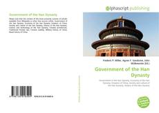 Capa do livro de Government of the Han Dynasty 