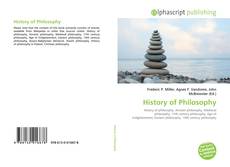 Bookcover of History of Philosophy