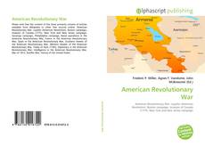 Обложка American Revolutionary War