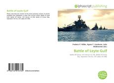 Couverture de Battle of Leyte Gulf