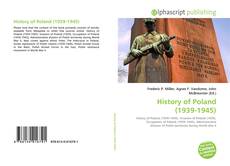 Couverture de History of Poland ( 1939-1945)