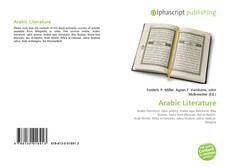 Bookcover of Arabic Literature