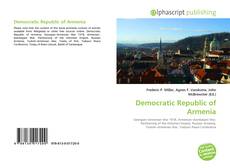 Bookcover of Democratic Republic of Armenia