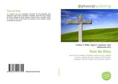 Bookcover of Paix de Dieu