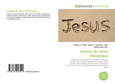 Обложка Quetes du Jésus Historique