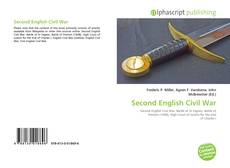 Couverture de Second English Civil War