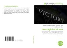 Couverture de First English Civil War