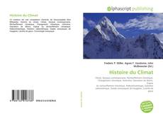 Buchcover von Histoire du Climat