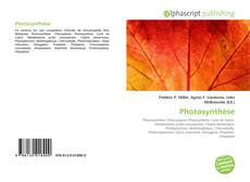Portada del libro de Photosynthèse