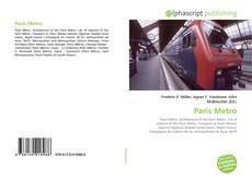 Capa do livro de Paris Metro 