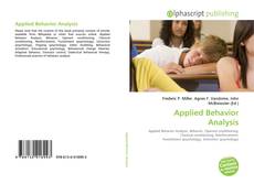 Couverture de Applied Behavior Analysis