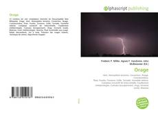 Capa do livro de Orage 