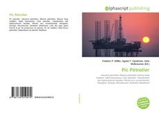 Capa do livro de Pic Pétrolier 