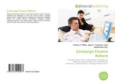 Campaign Finance Reform的封面