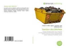 Обложка Gestion des Déchets