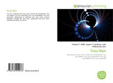 Обложка Trou Noir