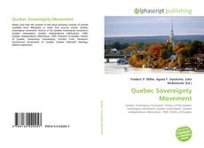 Portada del libro de Quebec Sovereignty Movement