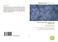Portada del libro de Secularism