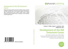Buchcover von Development of the Old Testament Canon