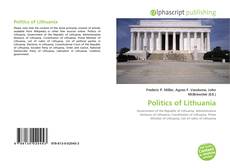 Couverture de Politics of Lithuania