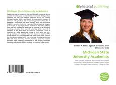 Michigan State University Academics的封面
