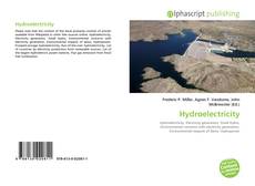 Couverture de Hydroelectricity