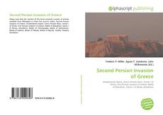 Couverture de Second Persian Invasion of Greece