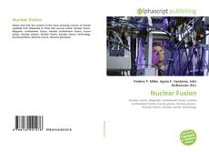 Bookcover of Nuclear Fusion