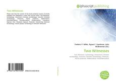 Capa do livro de Two Witnesses 