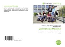 Copertina di Université de Montréal